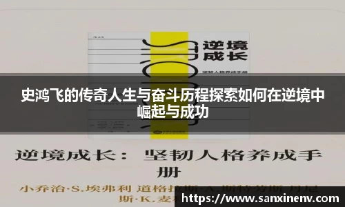 史鸿飞的传奇人生与奋斗历程探索如何在逆境中崛起与成功